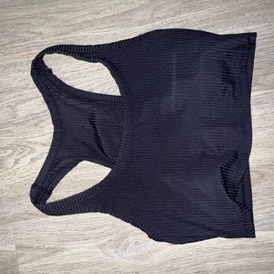 All in motion ribbed sports bra/tank